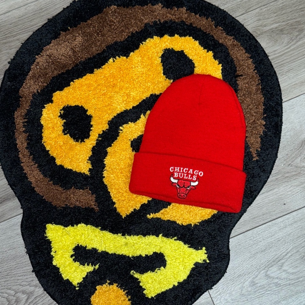 Chicago Bulls 🔴⚫️🏀 Red Knit Beanie